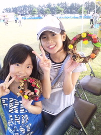9月19日　ミニリース教室@渚園エコプロジェクト