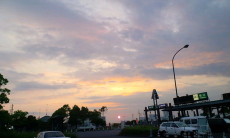 夕日♪