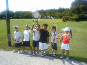 遠州チャイルドシングルス大会１日目