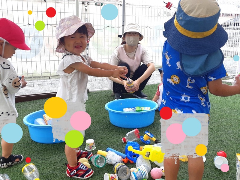 水遊び☆