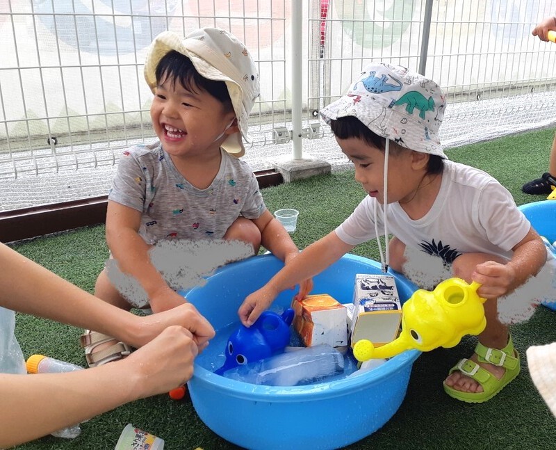 水遊び☆
