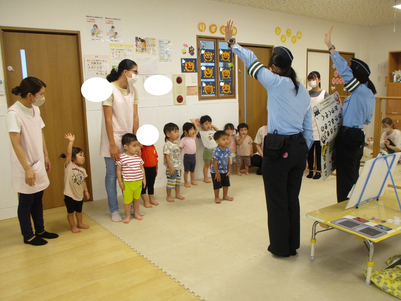 交通安全教室☆