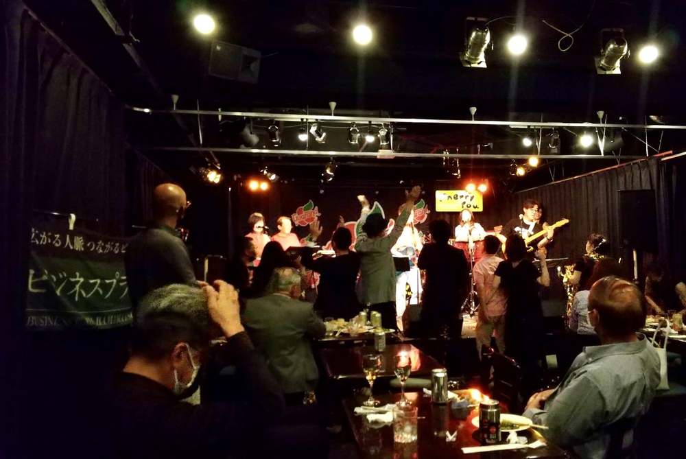 ビジネスプラザ浜松さん定例会ライブ、盛り上がりましたー！