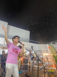 ビアガーデンライブ１日目大成功！ 2023/07/18 11:59:15