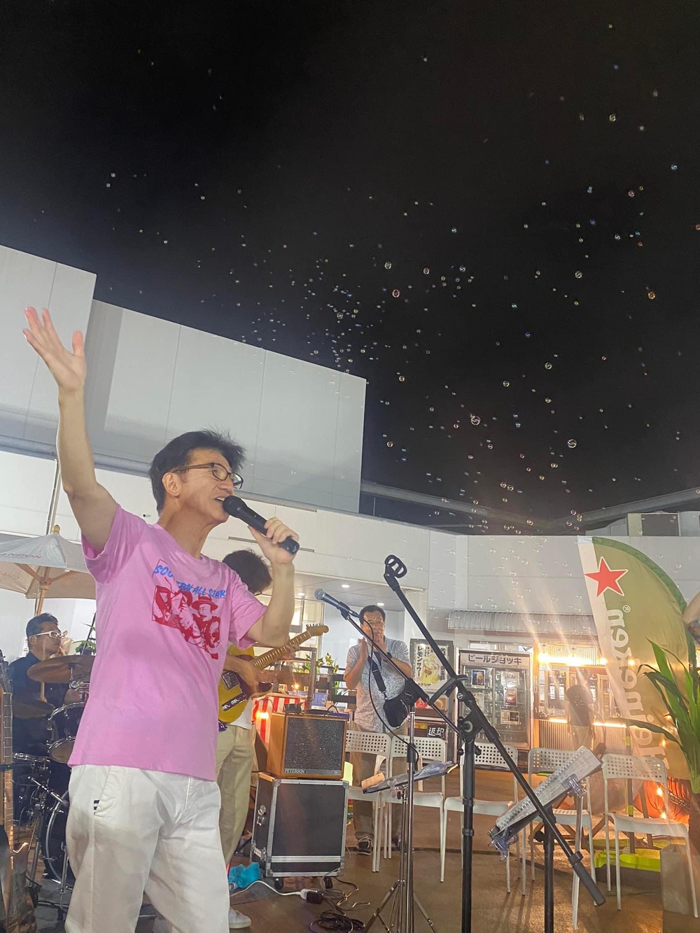ビアガーデンライブ１日目大成功！
