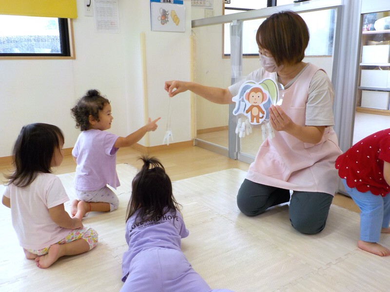 英語リトミックの時間♪