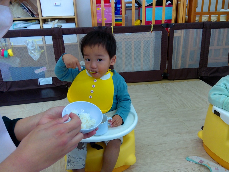 給食おいしいね☆