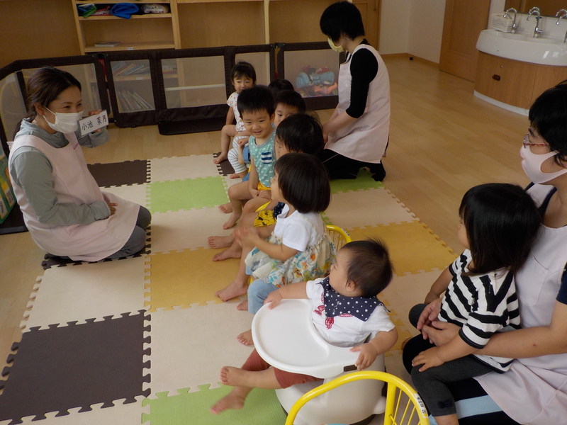 みんな元気に朝の会