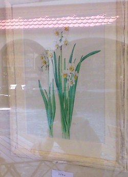 今日が最終日の「第４回グループすみれ植物画展」に行きました