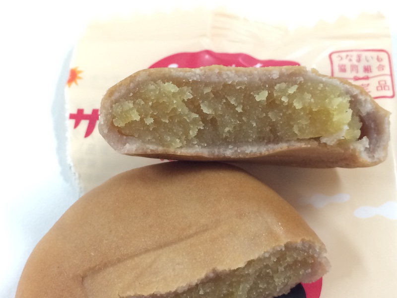 おやつにピッタリのサイズと味のお饅頭「うなぎいものサツマイモミルク」