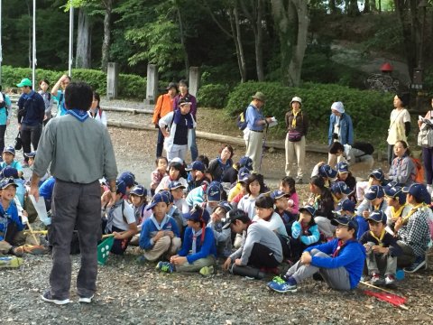 2018/6/9(土) 浜松地区カブ部門合同舎営 1日目