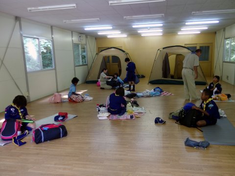 2018/6/17(日) 団キャンプの事前準備