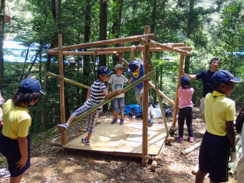 2018/7/14(土) 引佐第2団、団キャンプ 1日目