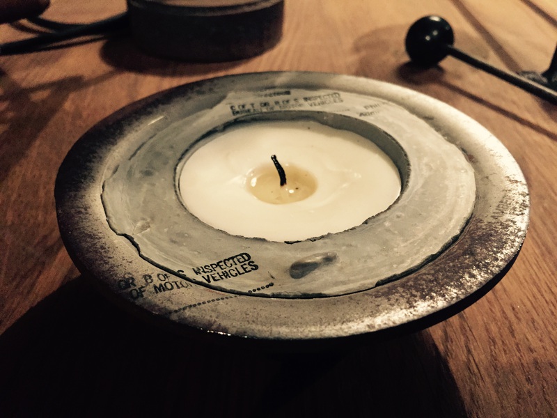 iron candle