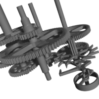 3D-CG　時計イメージ 2020/12/27 17:19:12