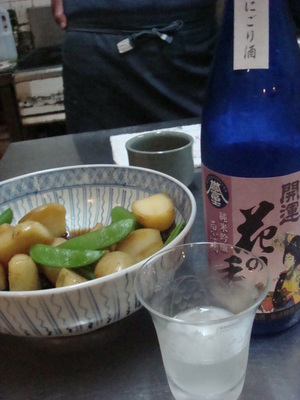 春はにごり酒が似合う