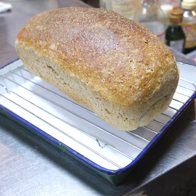 軽いタイプのライ麦食パン
