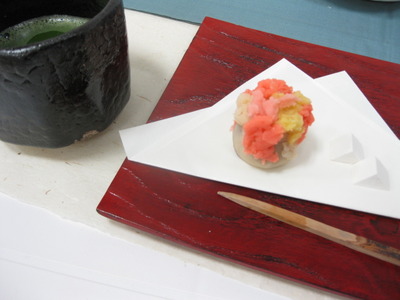 街カフェ vol 1 　『漂う　抹茶の香り』 　会記