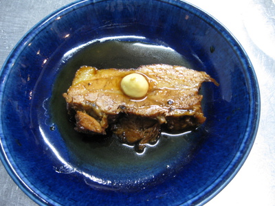 〆は・・・墨ごはん！