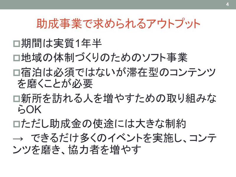 新所地域農村交流等活性化協議会の開催