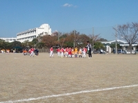 久しぶりの息子のサッカーの試合でした 2012/10/29 16:00:00