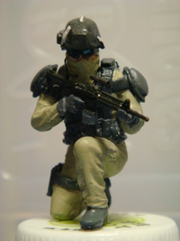 1/35ゴーストリコンフューチャーソルジャー製作7　基本塗装完了