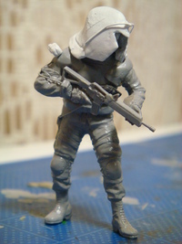1/35　特殊部隊ゴースト　アサシン5 下地塗装
