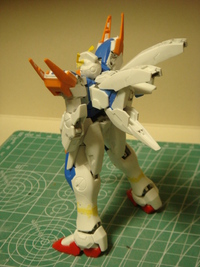 HGUC V2ガンダム16 光の翼基部と新サンダーバード