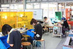 GLASS WORKSHOP 2012　2日目