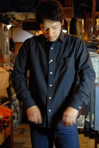Workers Regular Collar Shirt, Brusued Twill入荷です。 2015/10/19 20:12:21