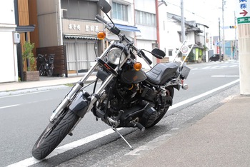 先日のバイク！