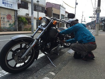 本日のバイク！