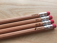 色々実験 鉛筆への名入れ