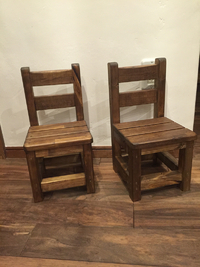 木製の子供椅子つくりました 2015/12/02 23:46:19