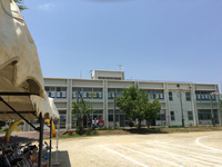 浜松視覚特別支援学校野球部にて卒業試合