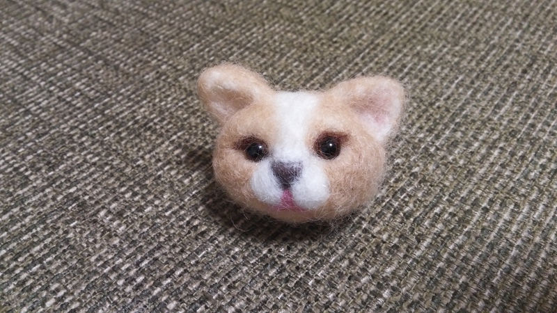羊毛フェルト　猫？！