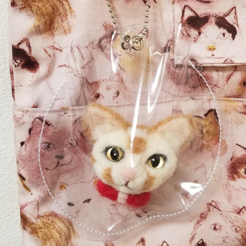 羊毛フェルト　猫