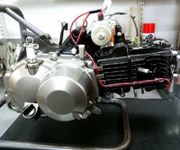 KSR110とZ125Pro　エンジン比較 2017/02/23 13:57:26