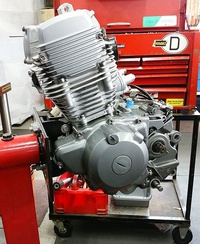 YAMAHA SEROW225 エンジンOH
