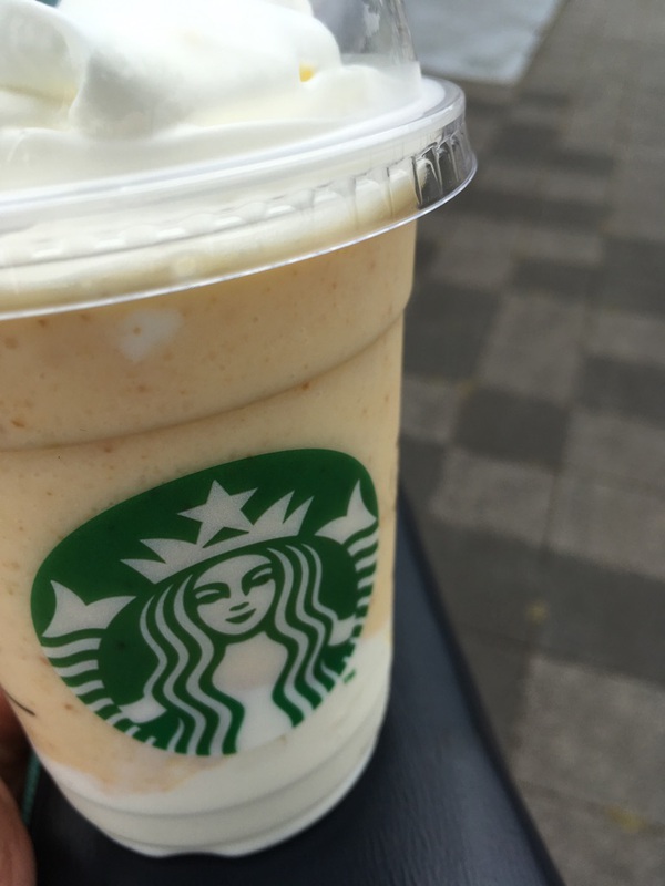 スタバのキーライムクリーム＆ヨーグルトフラペチーノが美味しい