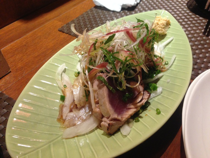 鰹と新じゃが