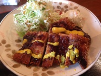 ザイオンでランチ！８　チキンカツ