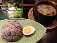 ザイオンでランチ！１１　鶏肉とナスのグリーンカレー