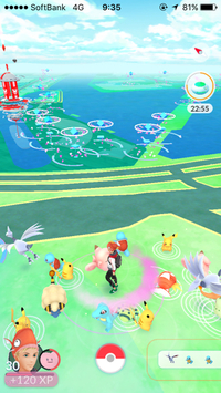 Pokémon GO PARK（ポケモン ゴー パーク）に来ました！ 2017/08/14 13:35:14