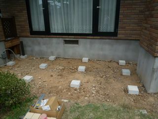 解体そして施工