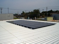 太陽光発電開始！！