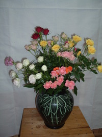 バラの花束