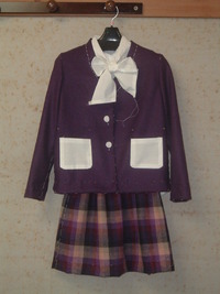 卒業式は自作の服で！ 2011/01/15 00:26:20