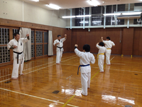 空手修練会発進 2012/01/18 00:43:00