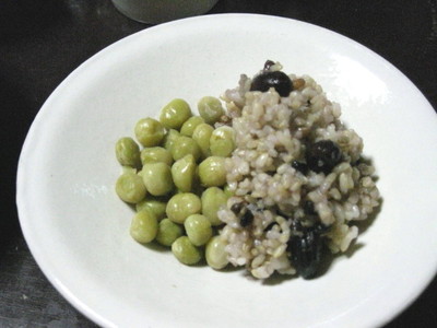 お豆が好きだから・・・